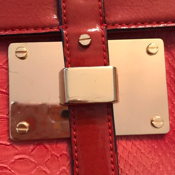 Jessica Simpson Snakeskin Clutch - Picture 5 of 7